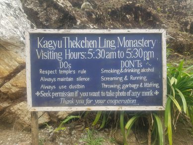 The Kagyu Thekchen Ling Monastery