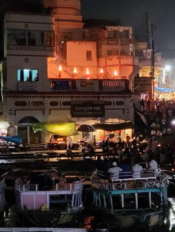 Evening Aarti at Dashaswamedh Ghat, Varanasi