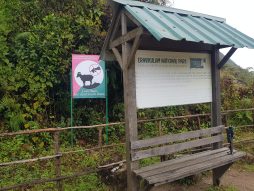 Image of seating arrangements in Eravikulam National Park, Kerala.