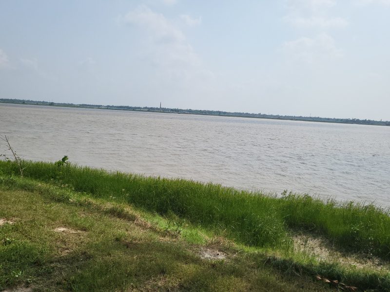 Image of the River Haldi. A weekend road trip to Haldia.